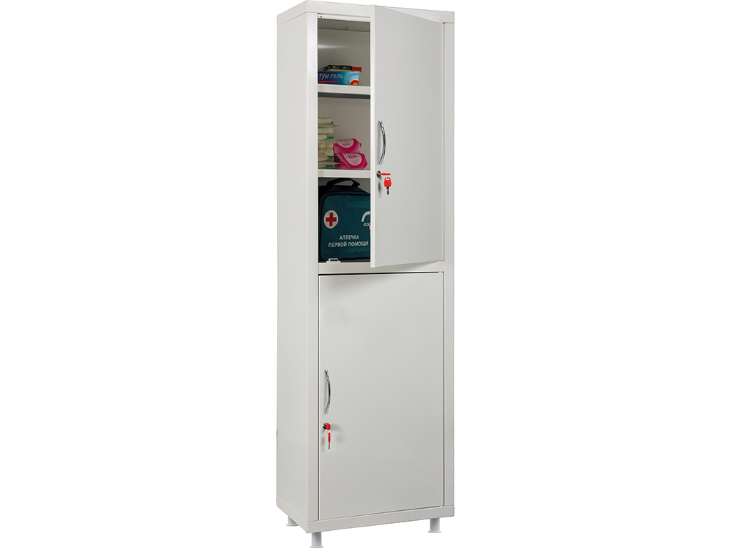 Медицинский шкаф HILFE МД 1 1650/SS Медицинский шкаф HILFE МД 1 1650/SS